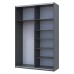 Шафа-купе двохдверна Doros G-Caiser 160х60х240 см Графіт (DRS-011035) - фото 4