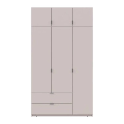 Шкаф распашной с антресолью Doros Лукас 135х50х240 см Кашемир (DRS-011656)