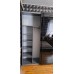 Шафа-купе двохдверна Doros G-Caiser 180х60х240 см Графіт/2 Дзеркала  - фото 5