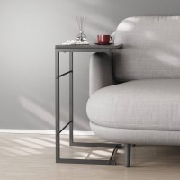 Столик Терри Ferrum-decor 650x440x330 Черный металл ДСП Сосна Кембра 16 мм (FRD-104650)
