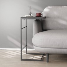 Столик Террі Ferrum-decor 650x440x330 Чорний метал ДСП Сосна Кембра 16 мм (FRD-104650)