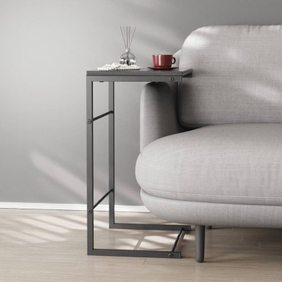 Столик Террі Ferrum-decor 650x440x330 Чорний метал ДСП Сосна Кембра 16 мм (FRD-104650)