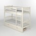 Двухъярусная детская кровать Mebigrand Бай-Бай Айвори (S0505Y30R) 80х190 см с ящиками (MBG-2376) - фото 2