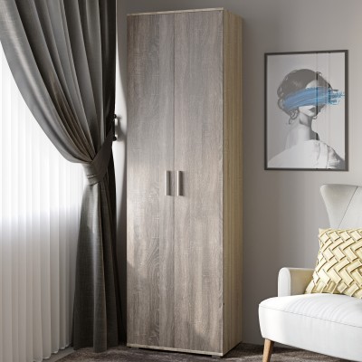 Шкаф распашной Эверест ШП-1 сонома/трюфель 