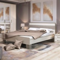 Двуспальная кровать СОКМЕ Сара 140х200 см Пино Аурелио/Мадагаскар (RSP-081961)