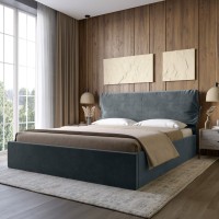 Двоспальне ліжко з м'яким узголів'ям LION Порто Парадіз 99 160х200 см 