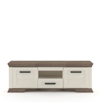 Тумба під телевізор Гербор Марсель RTV 167 Ясен сніговий/Дуб сонома трюфель 