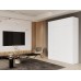 Шафа розпашна з антресоллю Doros Лукас 180х50х240 см Білий (DRS-011191) - фото 1