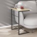 Столик приставний Террі Ferrum-decor 650x440x330 Чорний метал ДСП Дуб Сонома 16 мм (FRD-104651) - фото 1