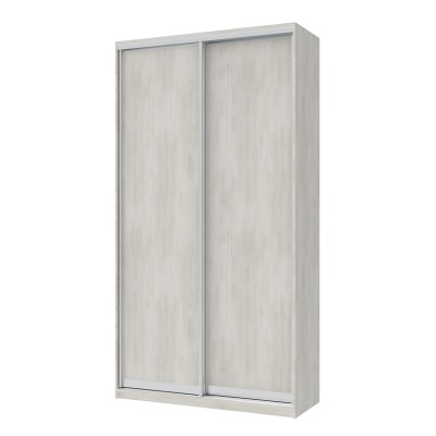 Шафа-купе дводверна Doros Сіті Лайт 120х45х225 см Біле дерево 