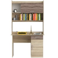 Письмовий стіл з Надставкою Еверест Школяр-3 сонома/трюфель