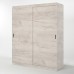 Шафа-купе Еверест Соната 1800 дводверна 180х60х217 дуб крафт білий - фото 2