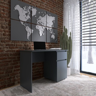 Комп'ютерний стіл Еверест СЛ-1 Лайт 110х55х77 см Графіт Комп'ютерний стіл Еверест СЛ-1 Лайт 110х55х77 см Графіт