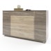 Комод для вітальні Еверест Бриз К-6 130х38х72.5 сонома/трюфель   - фото 1