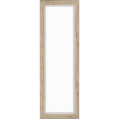 Дзеркало настінне Гербор Сара LUS60 Дуб сонома/Німфея альба білий