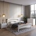 Полуторная кровать Mebigrand Чикаго Сити Белый (RAL9003) 120х190 см (MBG-1545) - фото 1