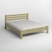 Двуспальная деревянная кровать Mebigrand Премьера Оливковый (RAL1020) 140х200 см (MBG-2788) - фото 2