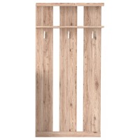 Вешалка настенная Гербор Шанталь WIE70 Дуб санремо светлый (GRB-1084)