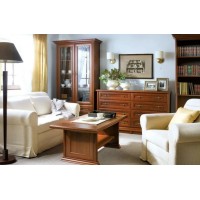 Модульная стенка для гостиной Гербор Соната N100010 Каштан 