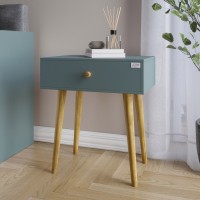 Тумба приліжкова LION Хьюге-4 Граніт сірий