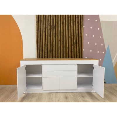 Великий комод LION Ларрі-2 Нiмфея альба/Антрацит 