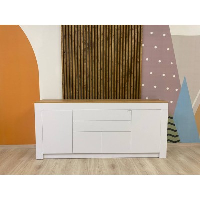 Великий комод LION Ларрі-2 Нiмфея альба/Антрацит 