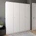Комплект шкафов для одежды Doros Промо (2 шт.) 180х48х204 см Белый (DRS-011207) - фото 4