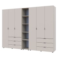 Комплект шкафов для одежды Doros Гелар 270,6х49,5х203,4 см Кашемир