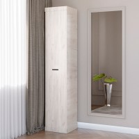 Шафа-пенал закритий Еверест Соната дуб крафт білий