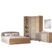 Спальня Еверест Бриз комплект 1  з комодом Бриз К-6  сонома/трюфель  - фото 2