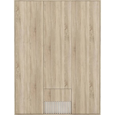 Шафа розстібна для одягу Гербор Брус SZF3D2S Дуб сонома/Німфея альба білий 