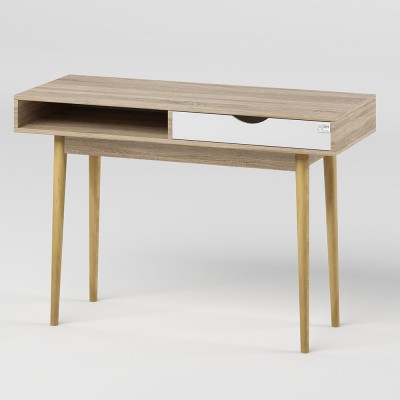 Письмовий стіл LION Сканді-1 Німфея Альба/Дуб Сонома трюфель Письмовий стіл LION Сканді-1 Німфея Альба/Дуб Сонома трюфель