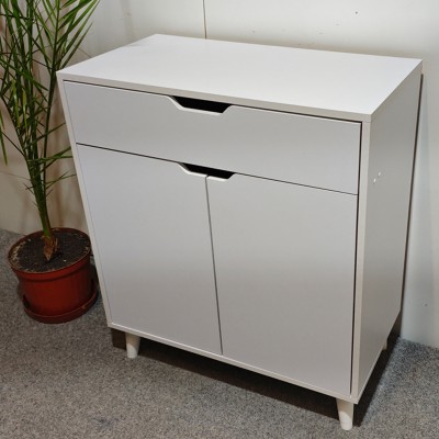 Комод в гостиную с черными ножками М-ЗОН Борн 750 Дуб Артизан 