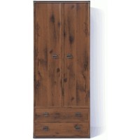 Шафа розстібна з ящиками ВМК БРВ Індіана JSZF2D2S/80 Дуб шутер 