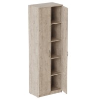 Шкаф Анжело Ferrum-decor на 5 полок 2 двери 1900x600x380 ДСП Дуб Сан-Марино 16 мм (FRD-104978)
