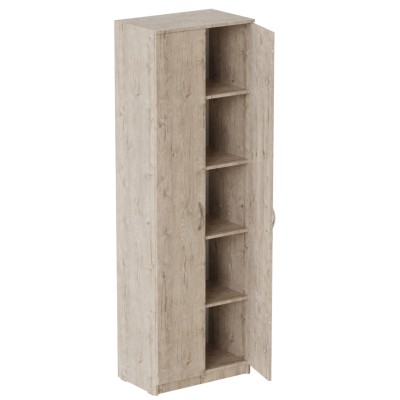 Шафа Анжело Ferrum-decor на 5 полиць 2 двері 1900x600x380 ДСП Дуб Сан-Марино 16 мм (FRD-104978)