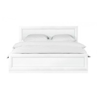 Ліжко двоспальне без основи під матрац ВМК БРВ Маркус LOZ/180 180x200 см Джанні/Дуб кам'яний