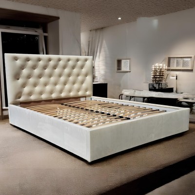 Двоспальне ліжко з м`яким узголів`ям LION Аврора Лілі 09 160х200 см