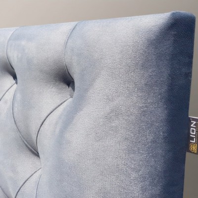 Двоспальне ліжко з м`яким узголів`ям LION Аврора Лілі 09 160х200 см