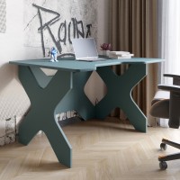 Компьютерный стол LION Донат 120х90х74,5 см Гранит серый (LION-041704)