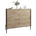 Комод с 4 ящиками LION Wood с черными ножками 100х90х45 см Дуб Аппалачи (LION-042977) - фото 2