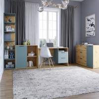 Гарнитур для комнаты LION Краш Дуб артизан/Гранит серый из 4 элементов (LION-044187)