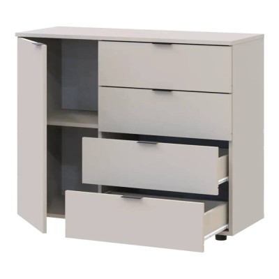 Комод у вітальню Doros Гелар GС1 100х40х81,2 см Кашемір (DRS-011290)
