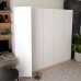 Комплект шкафов для одежды Doros Промо (2 шт.) 225х48х204 см Белый (DRS-011211) - фото 5