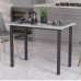 Стіл універсальний Knap Ferrum-decor 750x1000x600 Чорний метал ДСП Бетон 16 мм (FRD-106344) - фото 1