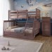 Двухъярусная детская кровать Mebigrand Скандинавия Орех лесной 120-80х200 см с ящиками (MBG-2246) - фото 1