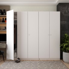 Комплект шаф для одягу Doros Промо 2 шт. 225х48х204 см Білий 