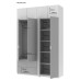 Шафа розпашна з антресоллю Doros Лукас 160х50х240 см Білий (DRS-011193) - фото 4