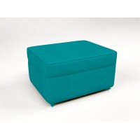 М'який пуф Andro Ismart Teal Bestseller 60х80х47 Бірюзовий 60BPT