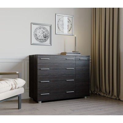 Комод для спальни Эверест с 4-мя ящиками К-3  100х38х73 венге темный 